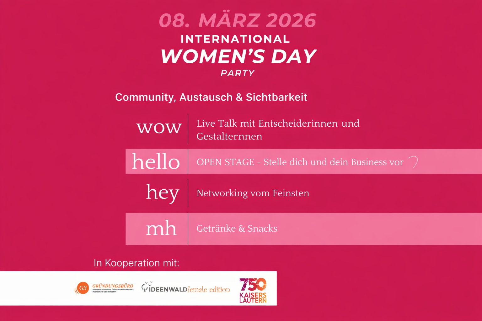 International Women's Day